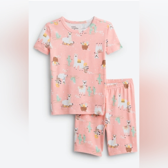 RUMI + RYDER Short Sleeve Short John Set - Picture 1 of 2